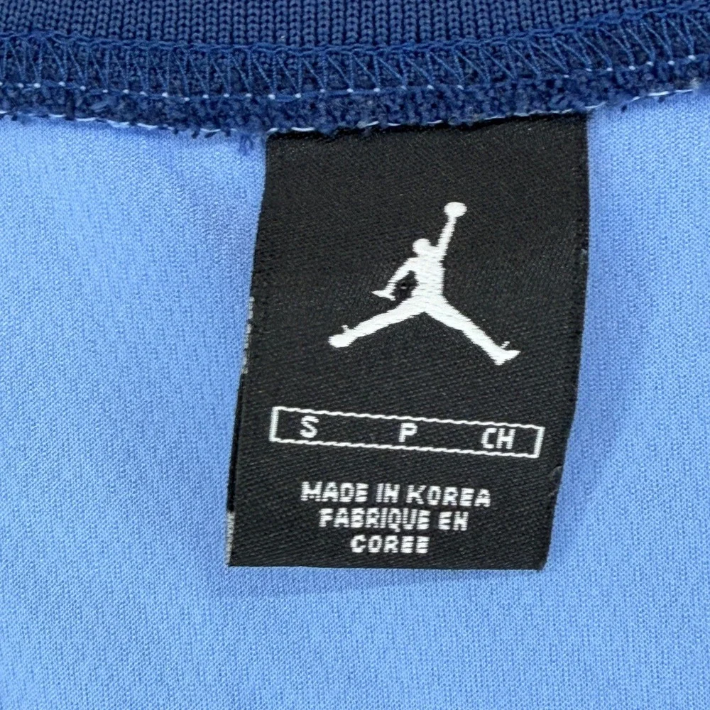Jordan North Carolina Carolina Blue/White/Navy #21 Basketball Jersey